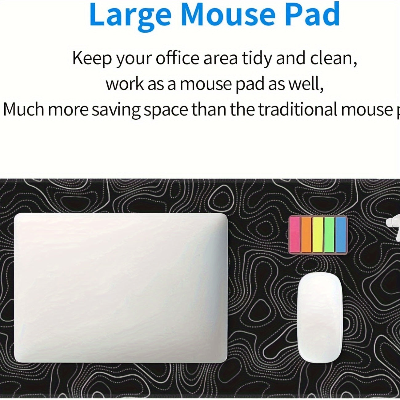 XL Terrain Dummy Point Mouse Pad Game Large Desk Pad
