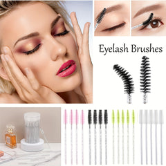 100pcs Crystal Mascara Eyelash Eyebrow Brushes Extensions & Mascara Use