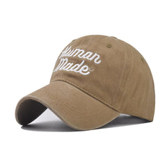 Distressed Letter Embroidery Baseball Cap for Men