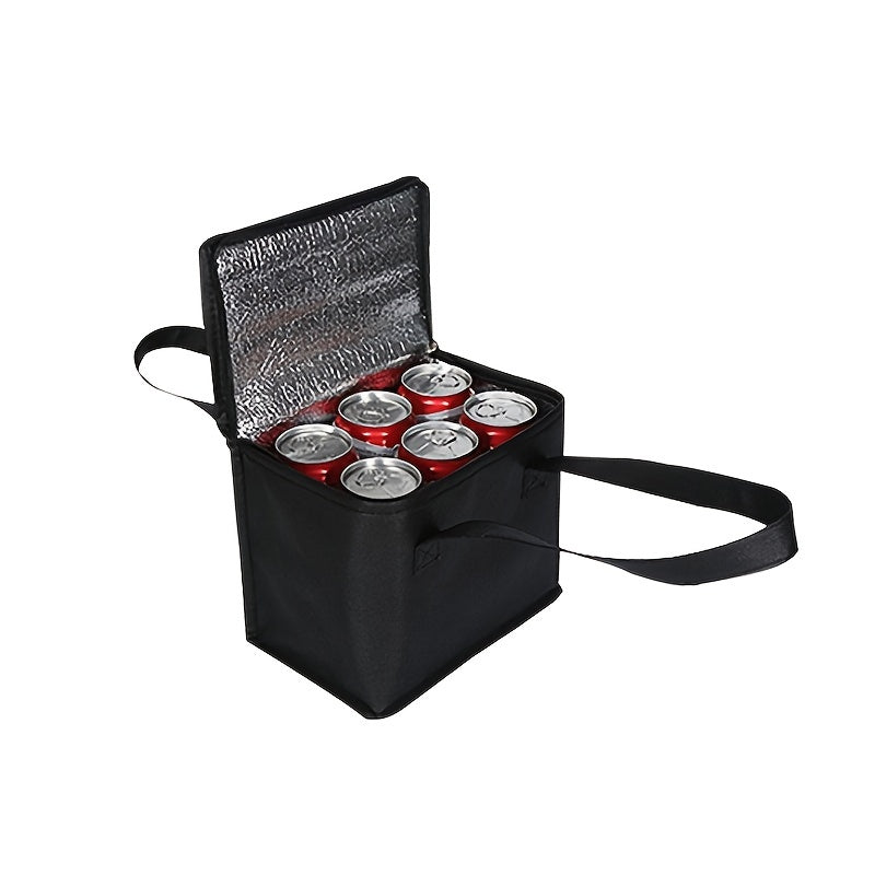 Insulated Reusable Grocery Bag Collapsible Zipper Storage