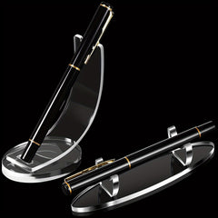 Acrylic Pen Holder Desktop Pen Rack Transparent