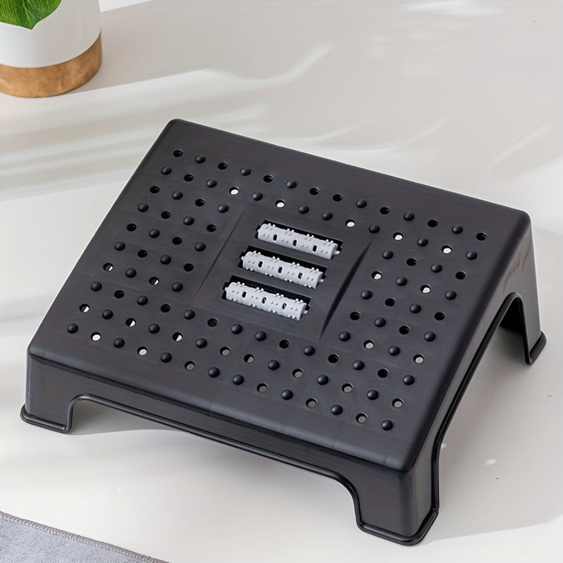 Under Desk Footstool for Home & Office - Relieves Fatigue & Massages Tired Feet