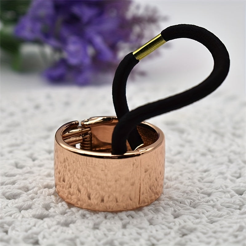 Metallic Hair Cuff Ponytail Holder Hair Accessories