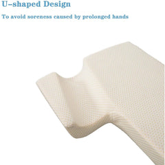 Couples Arched Cuddle Pillow Memory Foam Hand Rest Pillow for Sleeping