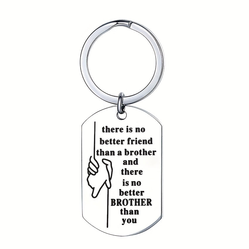 Creative Brother Keychain Gift For Boys, Friends