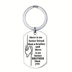 Creative Brother Keychain Gift For Boys, Friends