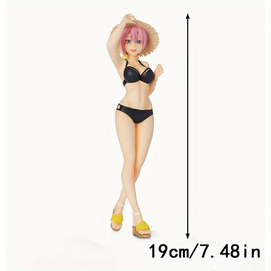 Pink Princess Anime Action Figure Swimsuit Halloween Christmas Decoration