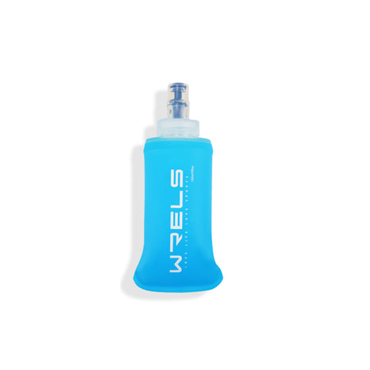Foldable Soft Flask Water Bottle with Protective Mouthpiece Cover