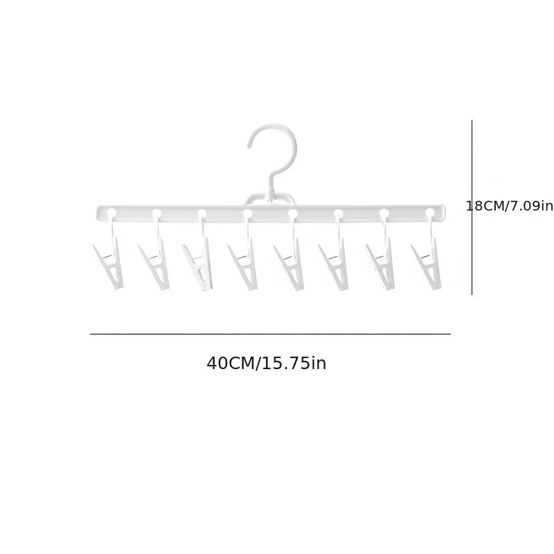 360 Degree Rotating Socks Storage Hanging Clips