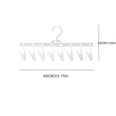 360 Degree Rotating Socks Storage Hanging Clips