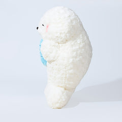 Adorable Seal Plush Doll with Fish Soft Stuffed Animal Gift