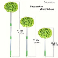 Car Wash Brush Sponge with Long Handle for Outdoor Cleaning Kit