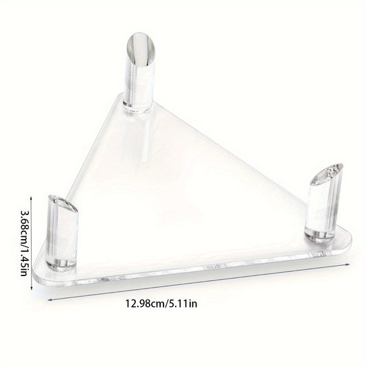 Acrylic Basketball Soccer Ball Stand Anti Slip Holders