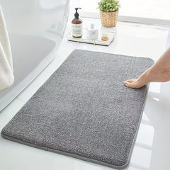Soft Non Slip Absorbent Quick Drying Bath Rug - Durable Wear-resistant Mat