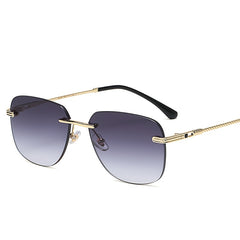 Square Gradient Sunglasses UV400 Unisex High Square Sun Glasses