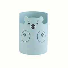 Bear Pen Holder Desktop Storage Organizer Cell Phone Holder
