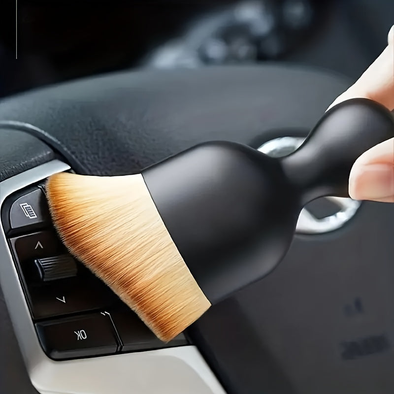 Car Interior Gap Dust Brush Short Car Cleaning Air Conditioner Brush