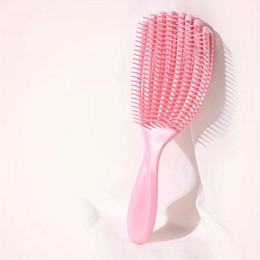 Wet & Dry Hair Comb Fluffy Styling Tangle Nylon Bristles Scalp Massage