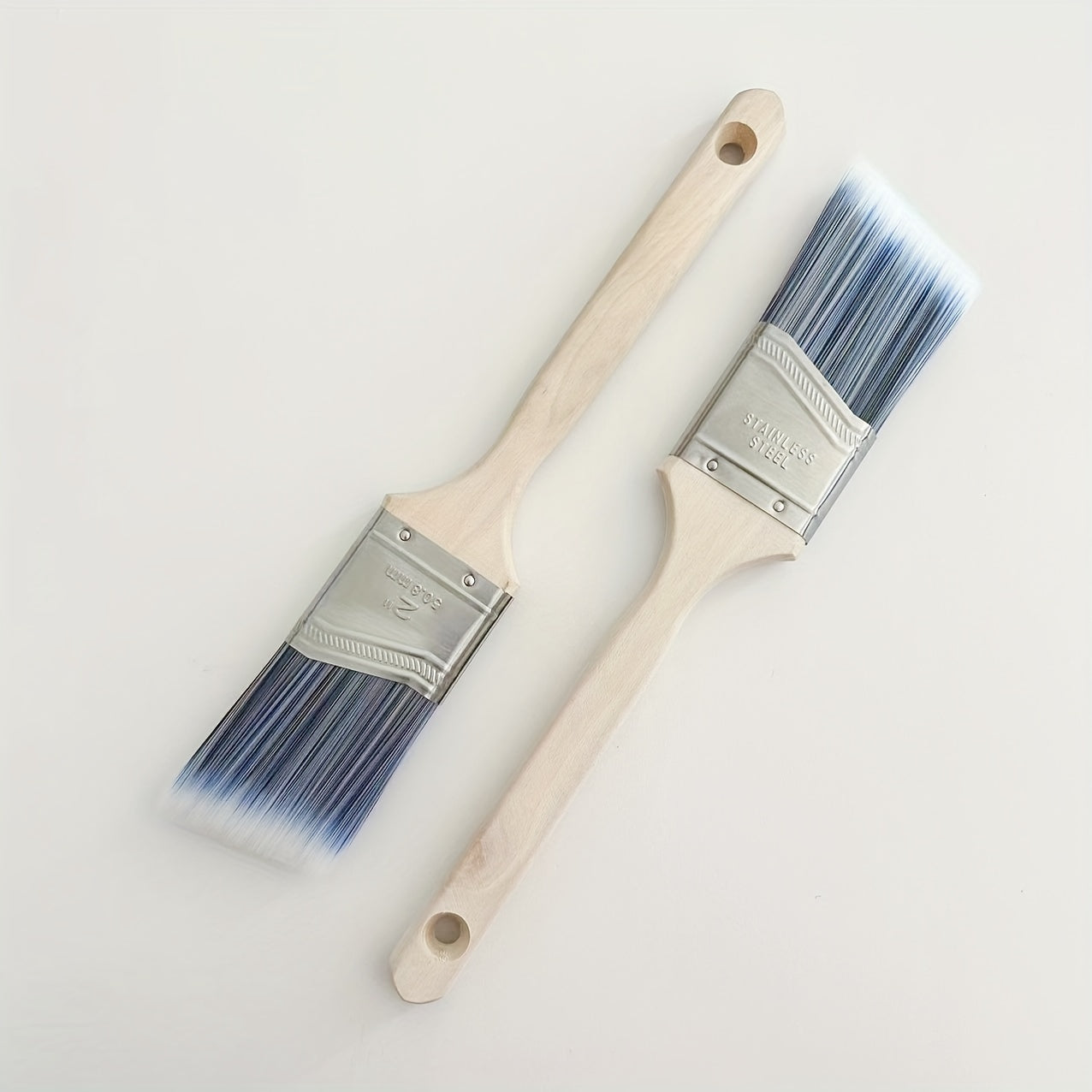 5.08 cm Angled Trim Long Handle Paint Brush for Various Surfaces