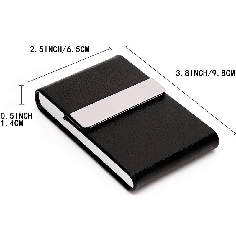 Stainless Steel Card Case Vertical Business Card Cigarette Case