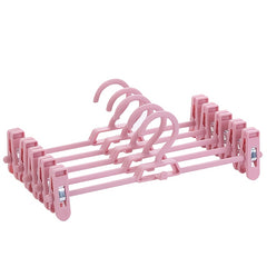 Non slip Plastic Pants Clip Rack Closet Organizer