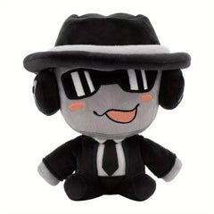Forsaken Chance Plus Plush Toy - Cartoon Plushie with Hat & Glasses