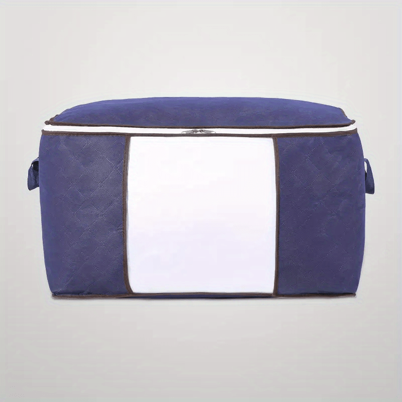 Large Storage Bag Clothes Storage Organizer With Reinforced Handle