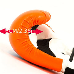 1pair Boxing Gloves Taekwondo Training Thickened Gloves Sanda Equipment