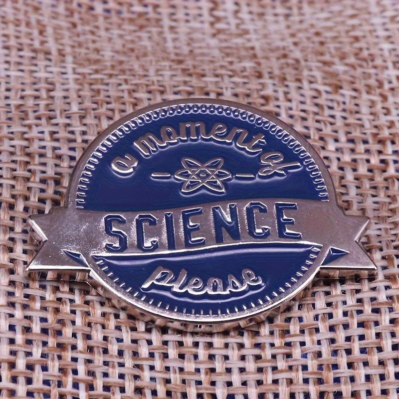 Science Enamel Lapel Pin Badges Metal Brooch