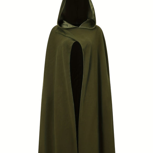 Gothic Split Hooded Cloak for Women