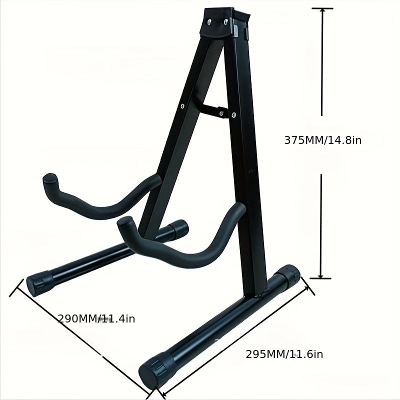 Foldable Guitar Stand - Portable & Durable, Space-Saving Holder