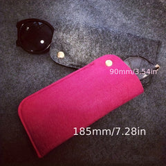 Portable Felt Glasses Bag Sunglasses Storage Bag Gift