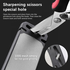 5-in-1 Double-sided Sharpener Tungsten Steel Ceramic Stone