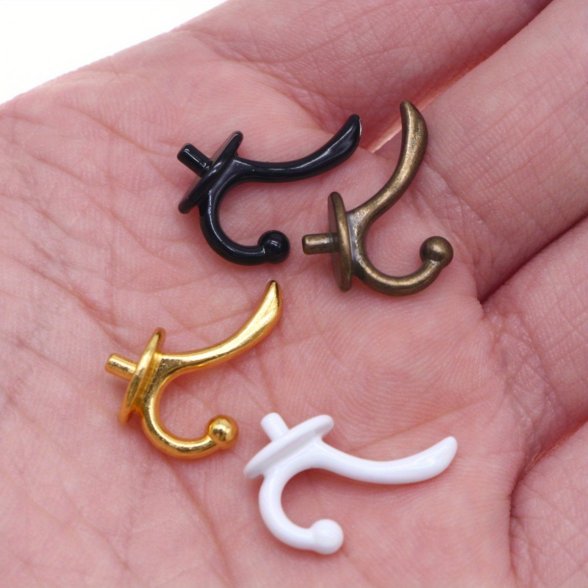 Mini Dollhouse Hooks Realistic Wall Hangers DIY Decor