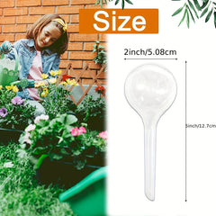 6pcs Plant Watering Globes PVC Automatic Watering Balls Indoor Outdoor Plant