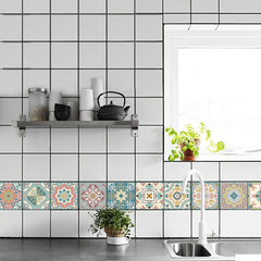 12pcs Crystal Wall Stickers Self Adhesive Tile Waterproof Decor