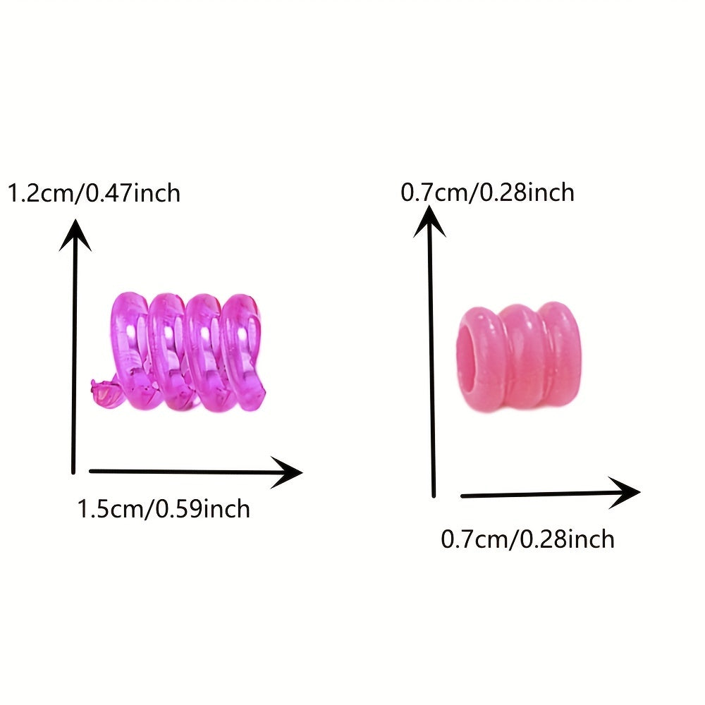 100pcs Colorful Acrylic Beads for DIY Jewelry Making