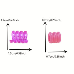 100pcs Colorful Acrylic Beads for DIY Jewelry Making