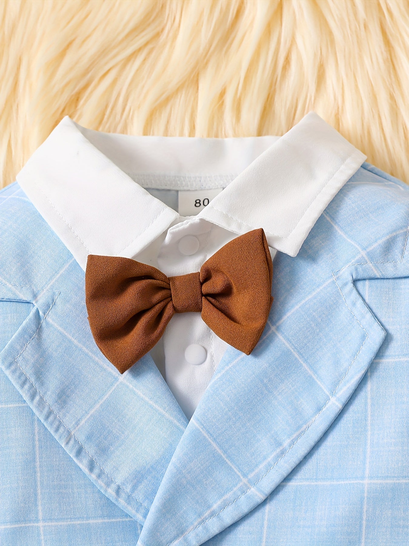 Baby Boy Bowtie Outfit for Parties & Birthdays