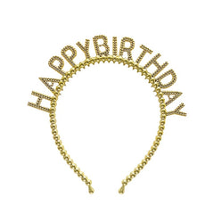 Alphabet Beaded Headband for Kids' Birthday Parties