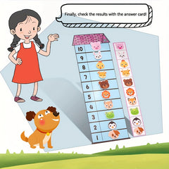 Colorful Animal Themed Digital Floor Stacking Toy for Kids