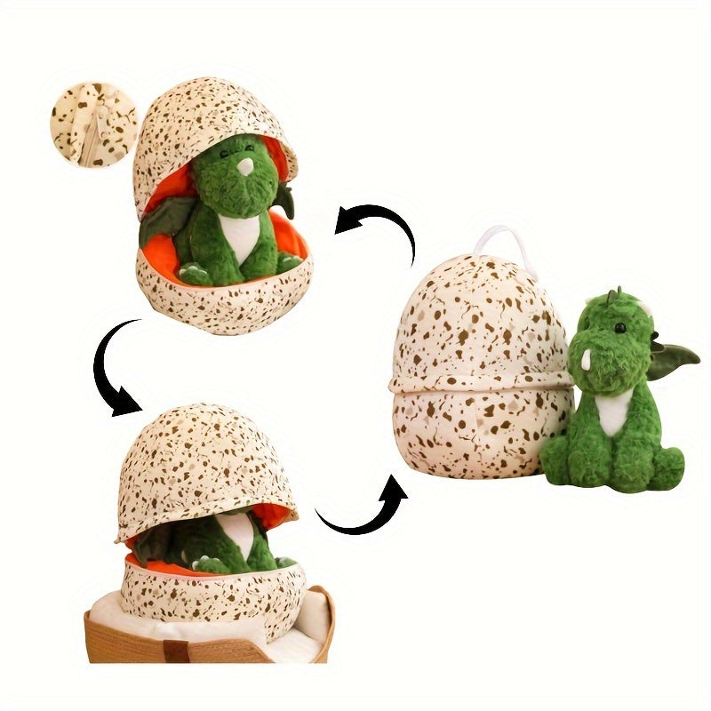 Dino Egg Plush Toys Cups Birthday Holiday Random