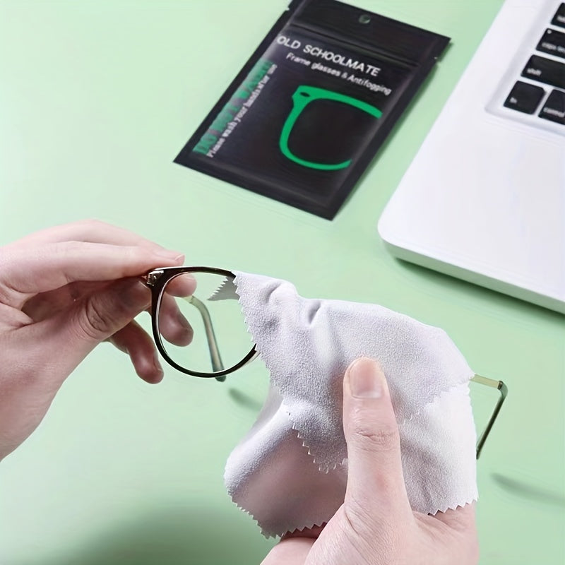 Reusable Cleaning Cloth for Glasses, Portable Accessories for Men and Women