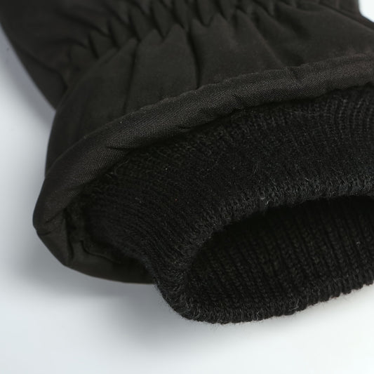 Men's Winter Ski Gloves - Warm, Waterproof, Windproof