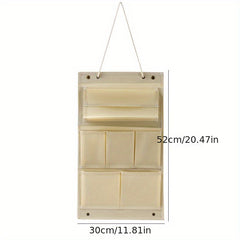 Bedside Storage Hanging Bag Wall Mounted Home Storage Large Capacity Storage