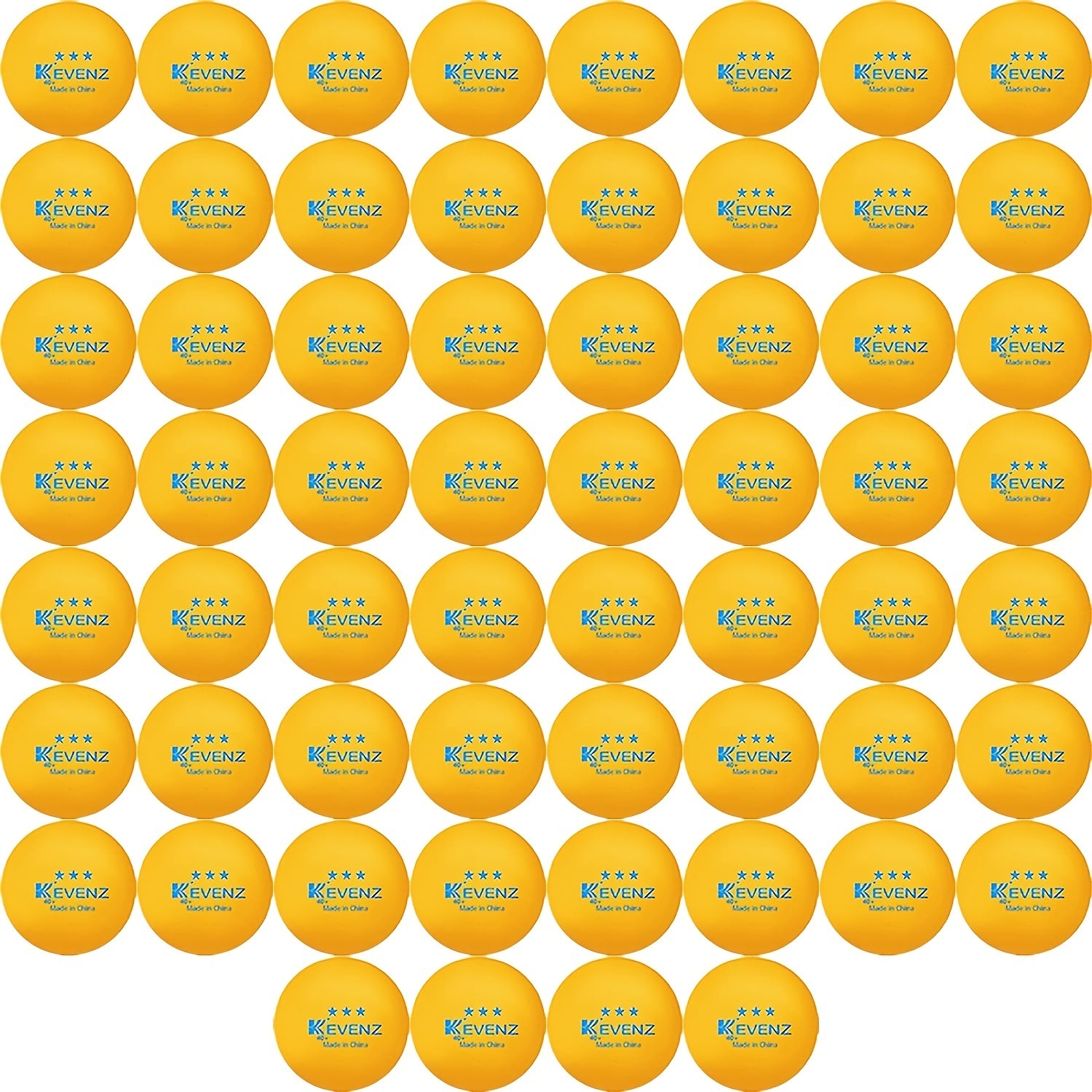 12 Packs Outdoor Table Tennis, Orange