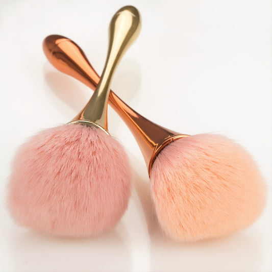 Large Mineral Powder Brush with Crystal Rhinestones