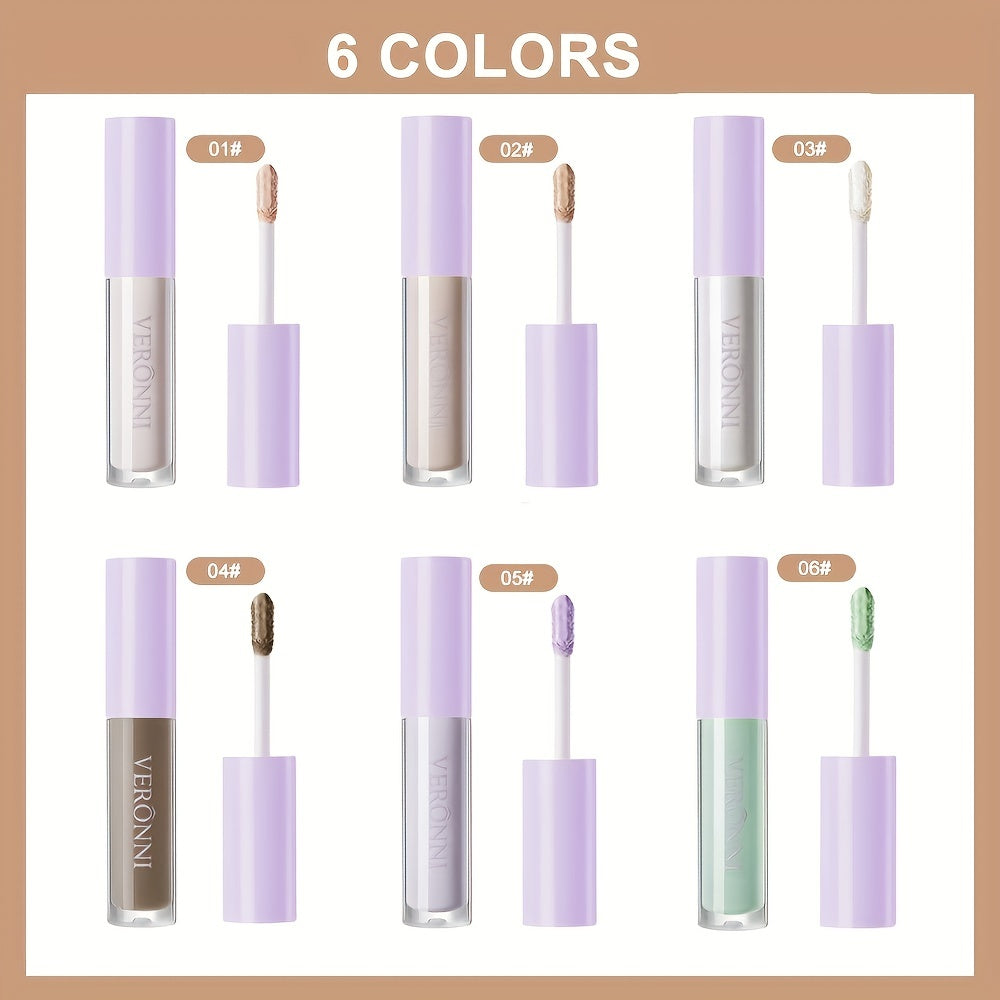 6-Color Matte Concealer Pen Waterproof Sweat-proof