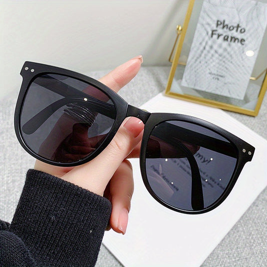 Square Foldable Sunglasses UV400 Anti Glare Glasses