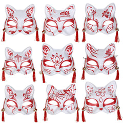 Cartoon Cat Face Mask for Kids Party Performance